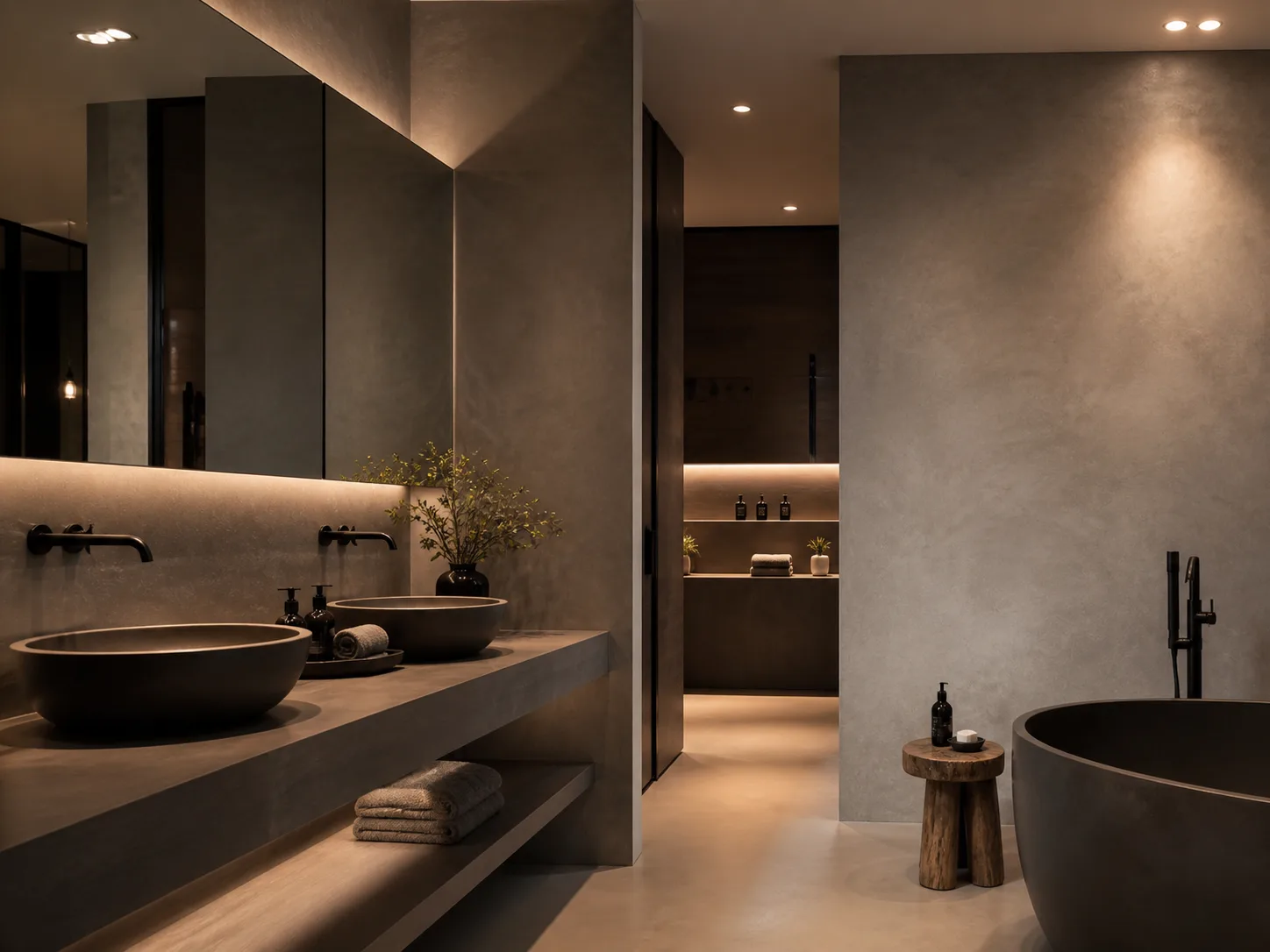 Wellness badkamer sfeerbeeld