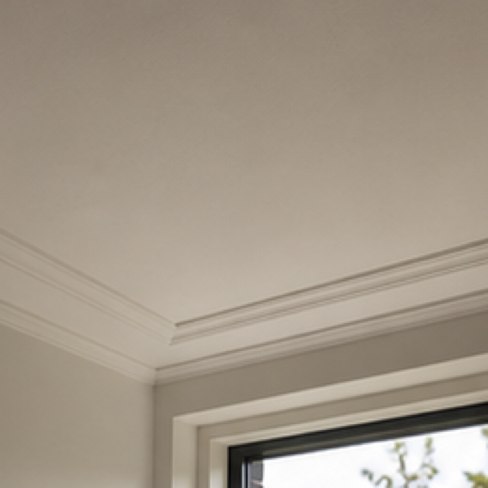 Plafond sausklaar maken voorbeeld van afwerking
